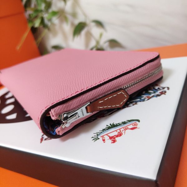 Hermes Epsom size 20 light pink Wallet 9