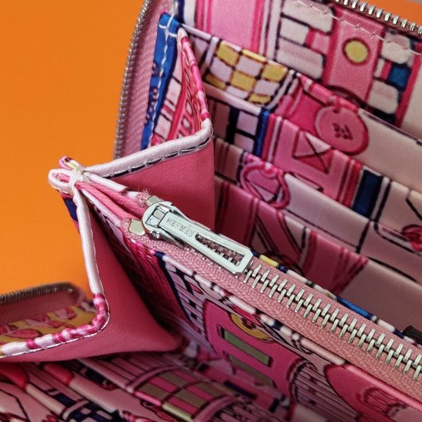 Hermes Epsom size 20 light pink Wallet 10