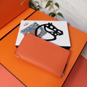 Hermes Epsom size 20 orange Wallet 17