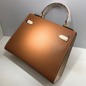 Hermes Kelly 2021 size 25/28 yellow brown Bag 18