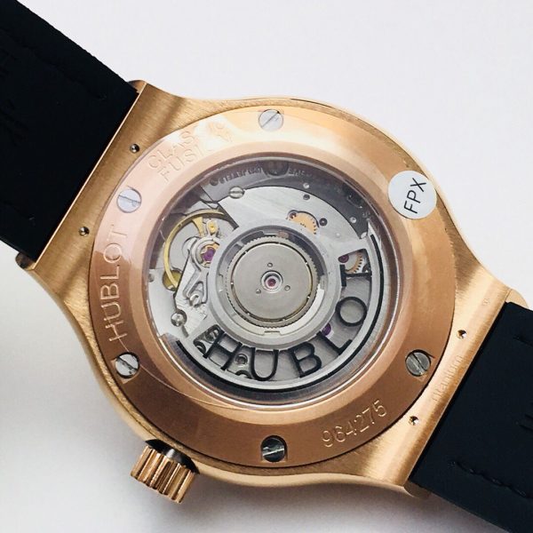 Hublot Classic Fusion HB Factory black gold Watch 4