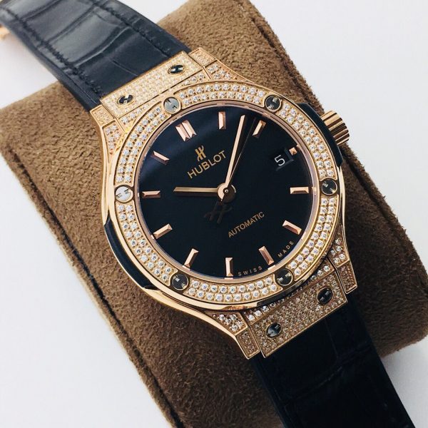 Hublot Classic Fusion HB Factory black gold jewelry Watch 8