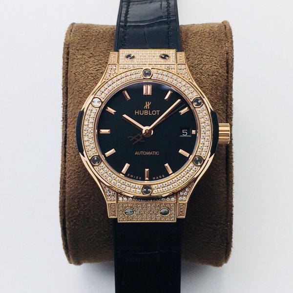Hublot Classic Fusion HB Factory black gold jewelry Watch 1