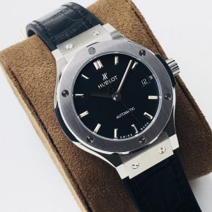 Hublot Classic Fusion HB Factory black silver Watch 19