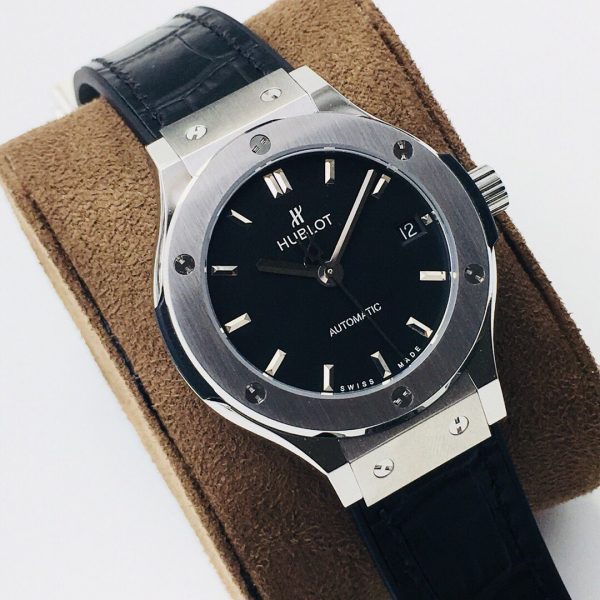 Hublot Classic Fusion HB Factory black silver Watch 10