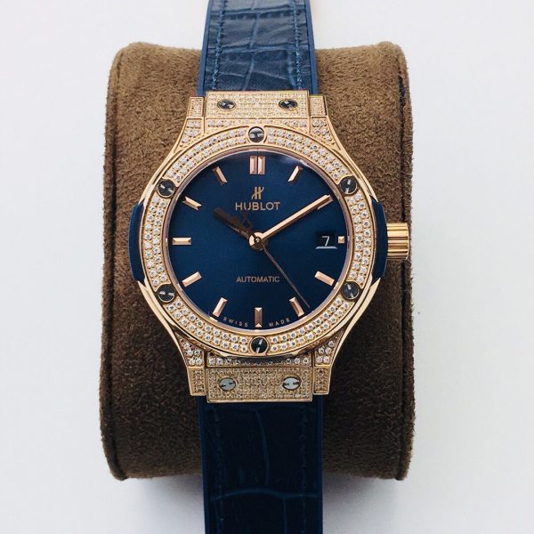 Hublot Classic Fusion HB Factory blue gold jewelry Watch 1