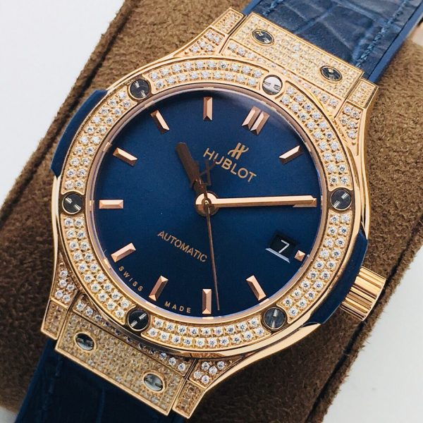 Hublot Classic Fusion HB Factory blue gold jewelry Watch 10
