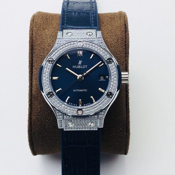 Hublot Classic Fusion HB Factory blue silver jewelry Watch 1