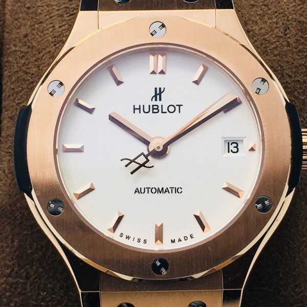 Hublot Classic Fusion HB Factory white gold Watch 10