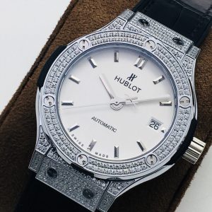 Hublot Classic Fusion HB Factory white silver jewelry Watch 17