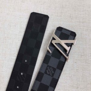 LV Autumn Winter New Products JG2O290 caro silver Belts 12