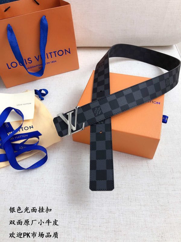 LV Autumn Winter New Products JG2O290 caro silver Belts 1