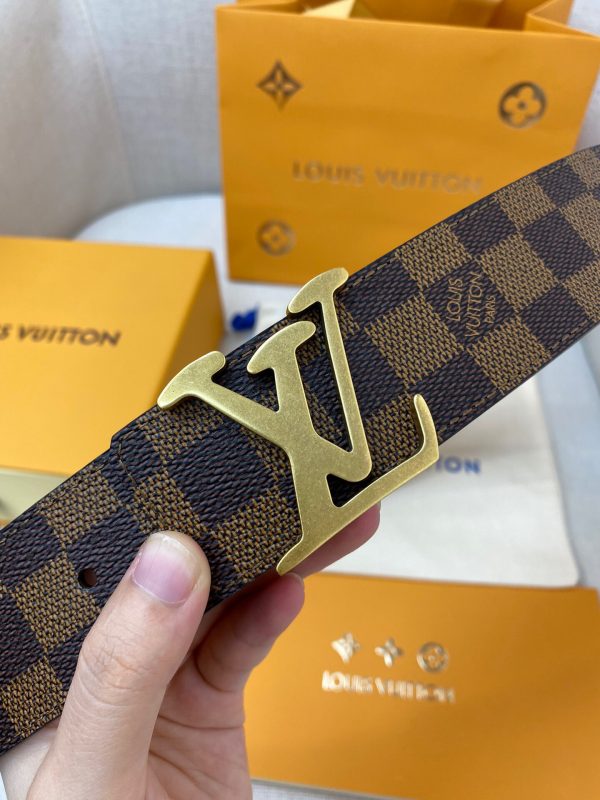 LV Foundry Goods 4.0 brown caro gold Belts 2