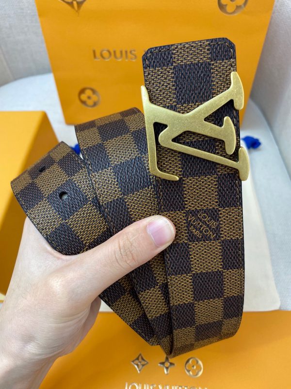 LV Foundry Goods 4.0 brown caro gold Belts 3