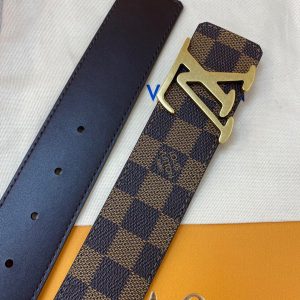 LV Foundry Goods 4.0 brown caro gold Belts 11