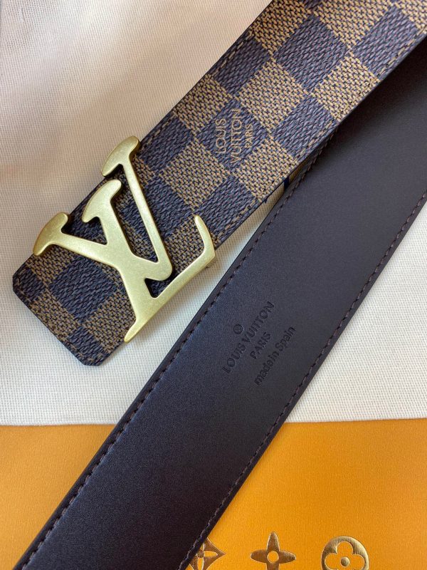 LV Foundry Goods 4.0 brown caro gold Belts 6