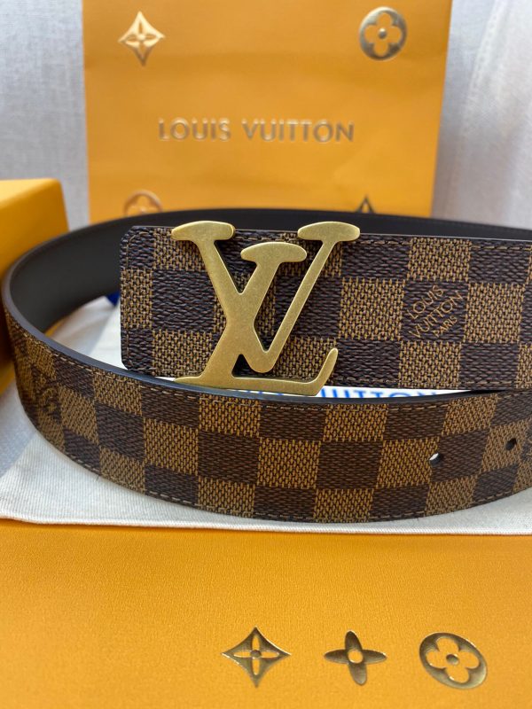LV Foundry Goods 4.0 brown caro gold Belts 1