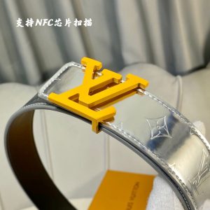 Louis Vuitton Donkey's New silver x gold Logo Belts 14