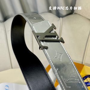 Louis Vuitton Donkey’s New silver x silver Logo Belts 12