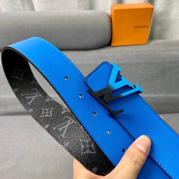 Louis Vuitton NBA black x blue Belts 9