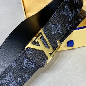 Louis Vuitton Shape gold Belts 17