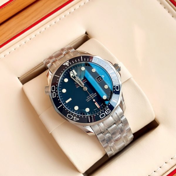 Omega Seamaster SL.BGW9 blue silver Watch 9