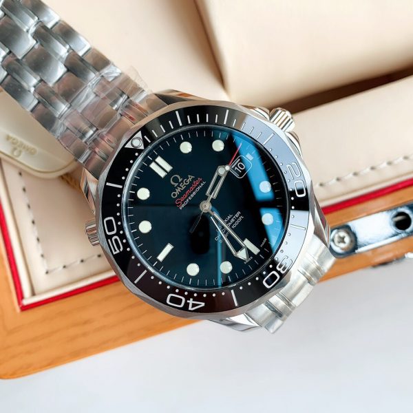 Omega Seamaster SL.BGW9 dark blue silver Watch 4