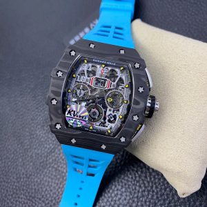 RM-011 V2 New Upgraded Version black blue Watch 15