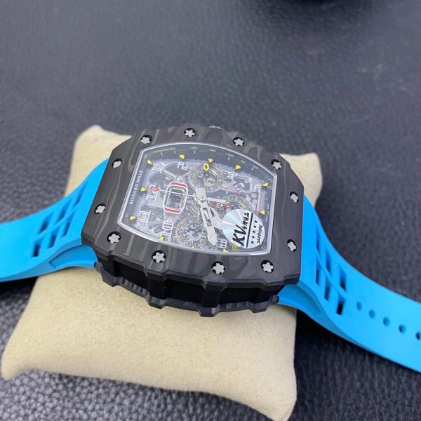RM-011 V2 New Upgraded Version black blue Watch 8