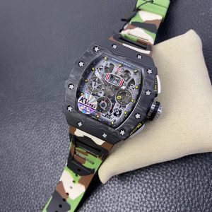 RM-011 V2 New Upgraded Version black green Watch 16