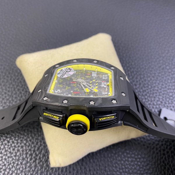 Richard Mille RM-011 "Yellow Storm" black Watch 5