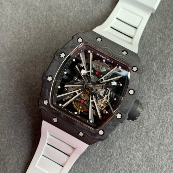 Richard Mille RM 12-01 Tourbillon Limited Editions black white Watch 2