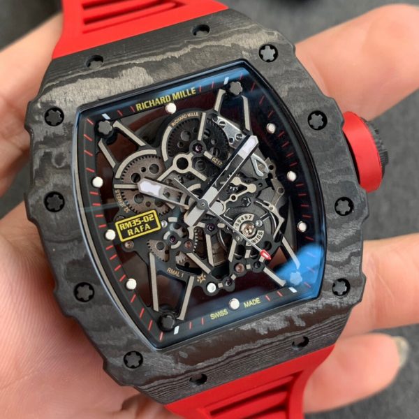 Richard RMX RM35-02 black red Watch 10