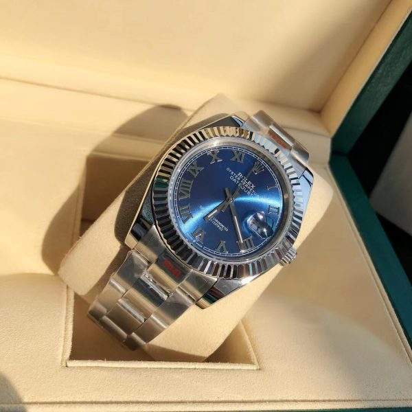 Rolex Datejust 2021 New 41mm blue Watch 8