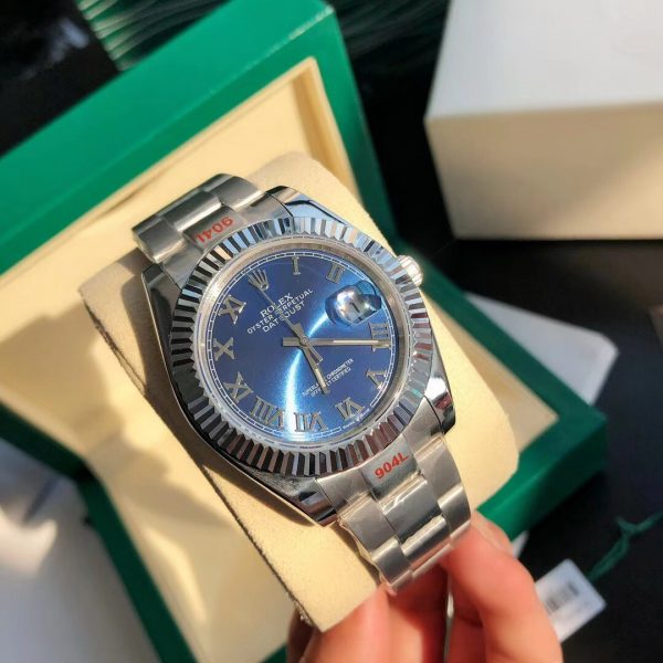 Rolex Datejust 2021 New 41mm blue Watch 1