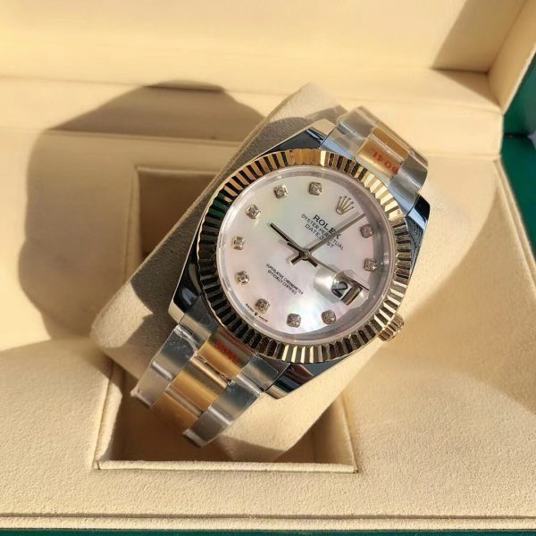 Rolex Datejust 2021 New 41mm gold and silver Watch 8