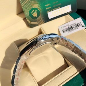 Rolex Datejust 2021 New 41mm gray silver Watch 11