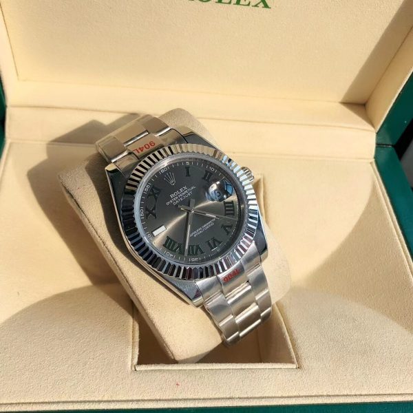 Rolex Datejust 2021 New 41mm gray silver Watch 9