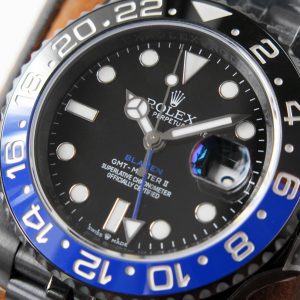 Rolex Greenwich GMT 126710blnr black x blue Watch 16