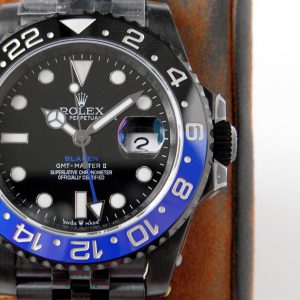 Rolex Greenwich GMT 126710blnr black x blue Watch 17