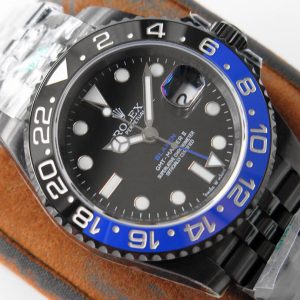 Rolex Greenwich GMT 126710blnr black x blue Watch 18