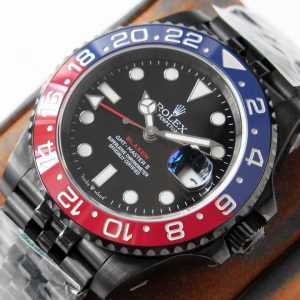 Rolex Greenwich GMT 126710blnr blue x red Watch 15
