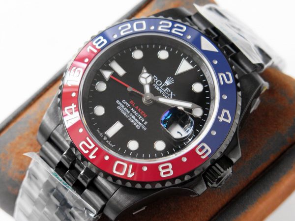 Rolex Greenwich GMT 126710blnr blue x red Watch 6