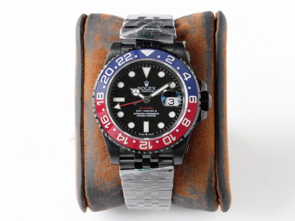 Rolex Greenwich GMT 126710blnr blue x red Watch 1