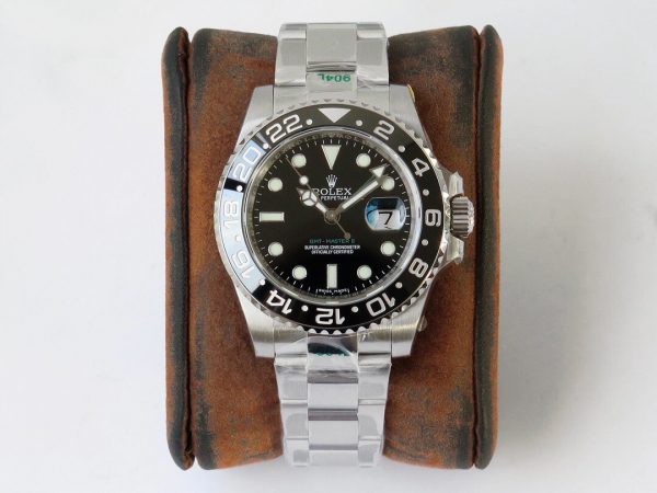 Rolex Greenwich Type II GMT black silver Watch 1