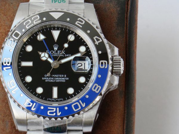 Rolex Greenwich Type II GMT black x blue Watch 8