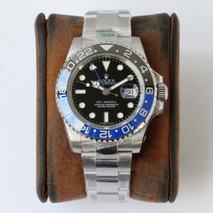 Rolex Greenwich Type II GMT black x blue Watch 18