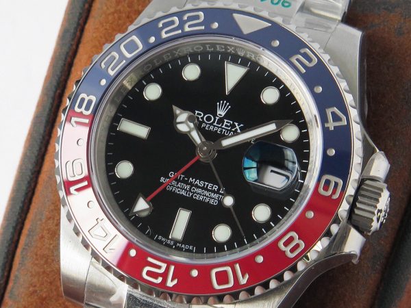 Rolex Greenwich Type II GMT red x blue Watch 7