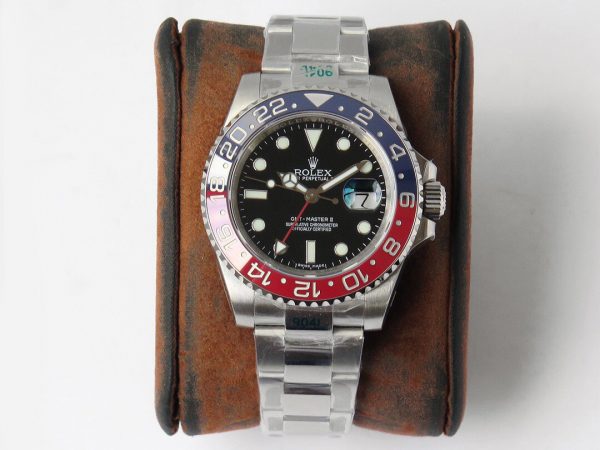 Rolex Greenwich Type II GMT red x blue Watch 1
