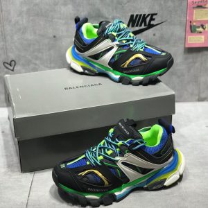 Shoes Balenciaga Sneaker Tess.s.Gomma 3.0 blue x black x green 12